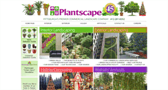 Desktop Screenshot of plantscape.com